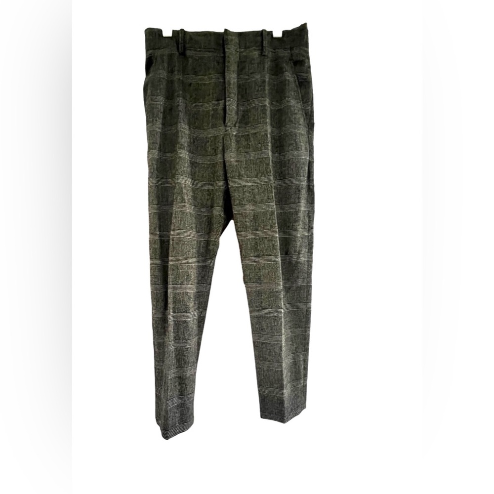 Isabel Marant Glen Plaid Tapered Trousers